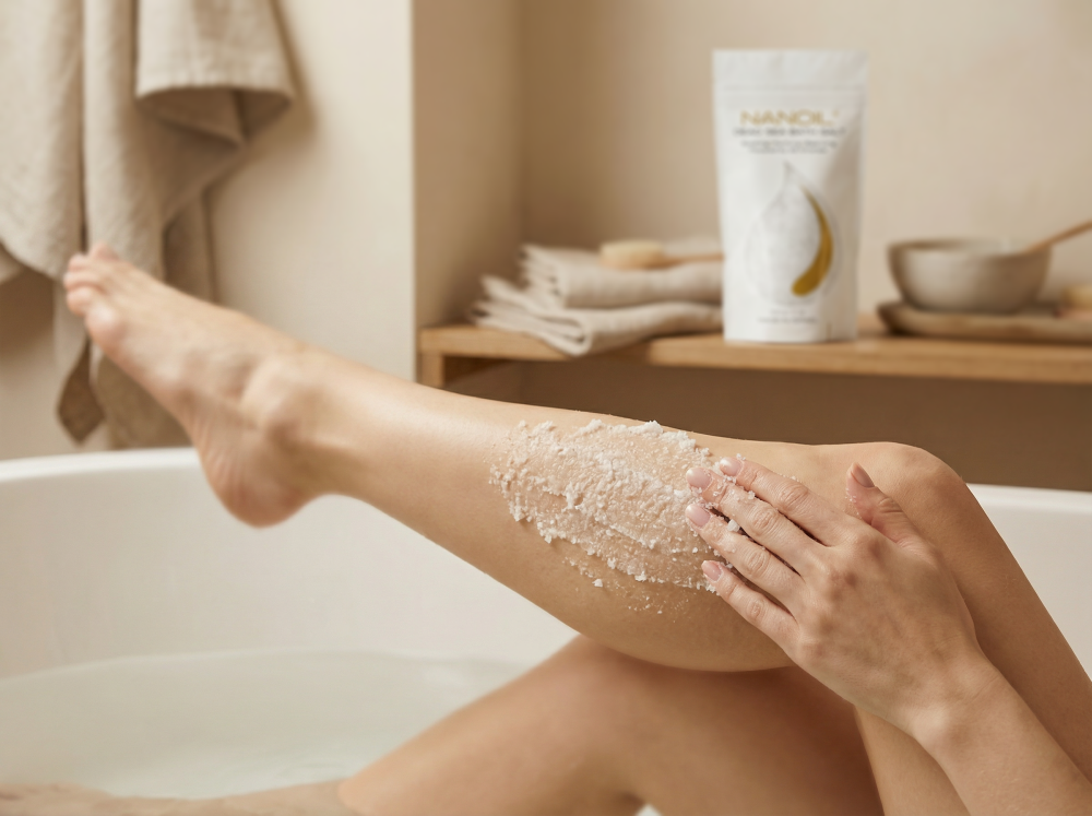 sel de bain relaxant nanoil